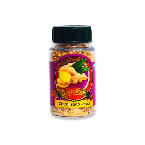 Gengibre Cristalizado Pote 50g