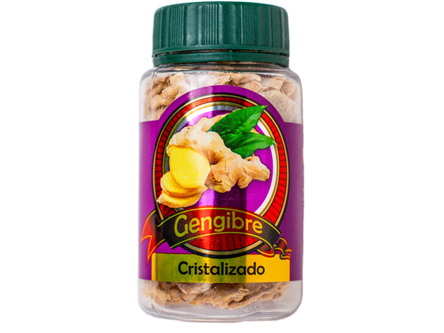 Gengibre Cristalizado Pote 50g