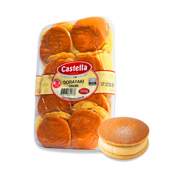 Dorayaki Creme 8 unidades