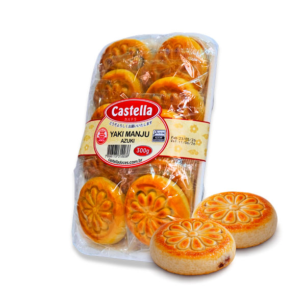 Yaki Manju Azuki 10 unidades