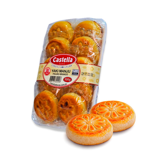 Yaki Manju Branco 10 unidades